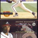 DEION SANDERS (2) 1994 Pinnacle #174.  BRAVES