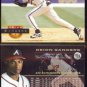 DEION SANDERS (2) 1994 Pinnacle #174.  BRAVES