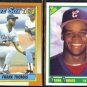 FRANK THOMAS 1990 Topps Draft #414 + 1990 Score Rookie #663.  WHITE SOX