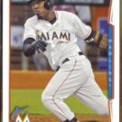 MARCELL OZUNA 2014 Topps #70.  MARLINS