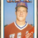 JIM ABBOTT 1988 Topps Traded #1T.  USA