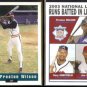 PRESTON WILSON 1992 Classic Draft #117 + 2004 Topps #346.  BAMBERG / ROCKIES