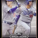 JOC PEDERSON 2016 Topps Back to Back Insert #B2B-6 w/ AGone.  DODGERS