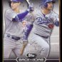 JOC PEDERSON 2016 Topps Back to Back Insert #B2B-6 w/ AGone.  DODGERS
