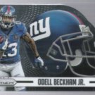 ODELL BECKHAM Jr. 2015 Panini Prizm Helmet Insert #H4.  GIANTS