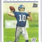 ELI MANNING 2012 Topps Rookie (2004 REPRINT) #350.  GIANTS