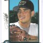 PABLO ORTEGA 1998 Bowman Rookie #'d Insert 35/50.  DEVIL RAYS