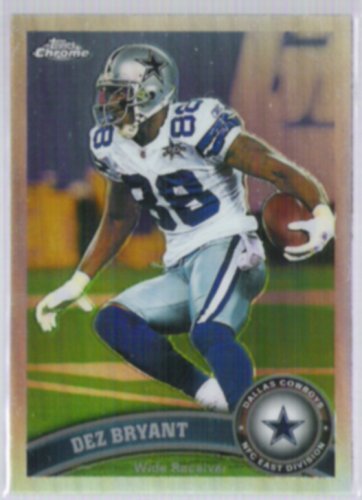 DEZ BRYANT 2011 Topps Chrome Refractor #91.  COWBOYS