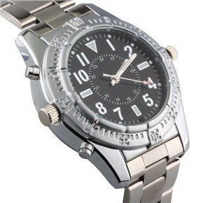 4GB 1.3MP Pinhole Camcorder Spy Watch