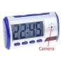 USB Rechargeable 2.0MP Pinhole Spy Camera Disguised in 2.7-inch LCD Alarm Clock