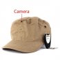 USB Rechargeable 1.3MP Pinhole Spy Camera with 4GB Built-in Memory in Hat Style