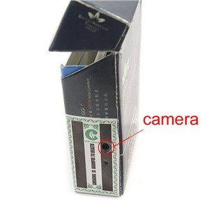 2.0MP Pinhole Spy AV Camera USB Rechargeable Cigarette Case Style Recorder