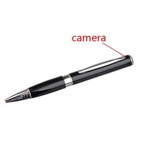 USB Rechargeable 1.3MP Pinhole Spy Camera Disguised in Ball-point Pen Style