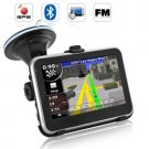 2GB Free Map 4.3" Portable Touch Screen Car GPS Navigator with Bluetooth AV-IN
