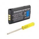 3.7V 850mAh Rechargeable Battery Pack with Tool for NDSi