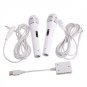Dual Wired Microphone Converter for Wii Game Console