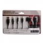 5 in 1 Power and Data Cable for PSP/iPod/GBA/NDS/HTC (Black)