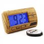 USB Rechargeable 2.0MP Pinhole Spy AV Camera Hidden in LCD Alarm Clock