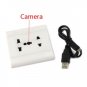 USB Rechargeable Sound Activated 300KP Pinhole Spy Camera Disguised as Power Socket