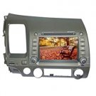 7" HD Digital Touch Screen 2 Din Car DVD Player with GPS DVB-T for Honda-Civic