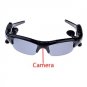 Rechargeable 4GB 1.3MP Pinhole Spy Camera Sunglass MP3 Player with Bluetooth headset