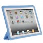 Blue Smart Cover Leather Magnetic Full Case For IPad2