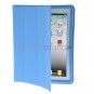 Blue Smart Cover Leather Magnetic Full Case For IPad2