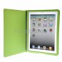 Green Smart Cover Leather Magnetic Full Case For IPad2