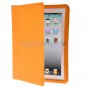 Orange Smart Cover Leather Magnetic Full Case For IPad2