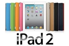 Grey Smart Cover Leather Magnetic Full Case For IPad2