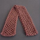 Chocolate Fashion Crochet Scarf