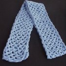 Blueberry Mist Fashion Crochet Scarf