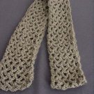 Dark Sage Fashion Crochet Scarf