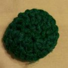 Crocheted Hunter Green Scrubber