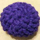 Crocheted Purple Scrubber