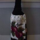 Kitchen Towel Black Two Apples
