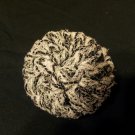Crocheted Black/Grey Scrubber