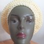 Cream Slouchy Hat
