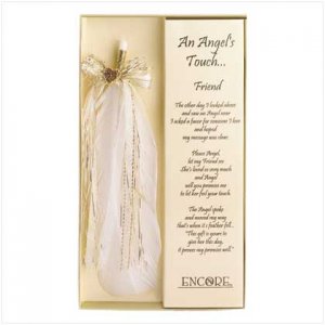 Angels Touch Friend Feather
