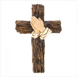 Praying Hands Cross