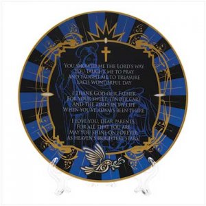 Parents Prayer Decorative Plate