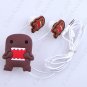 Domo-Kun Universal 3.5mm Stereo Earphones w/ Clip