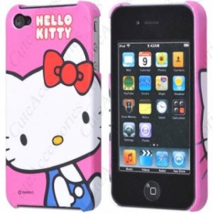 MHC-20923 Hello Kitty Snap-on Case & Crystal Screen Protector