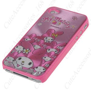 MHC-44790 Melody Case+ Protector Screen+ Cloth for iphone 4G