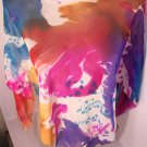 AURO WOMEN SILK PONCHO