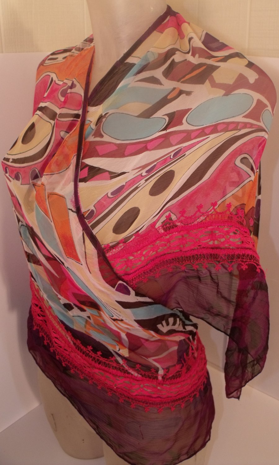 WOMEN SCARF/SHIRT