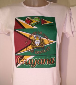 WOMEN GUYANA GRAPHIC-TEE (S) SLEEVE