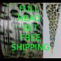 Clip in Hair Extensions 8 Piece SET 18" Green Leopard Print SCENE