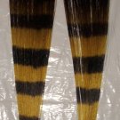 10" 2x Yellow Coontail Clip In Human Hair Extensions