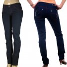 Peach Bottom - Junior Stretch Skinny Jeans with Rear Pocket Zipper Accents-Single Pair-Size 11
